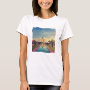 Denkmäler   Taj Mahal Colors T-Shirt