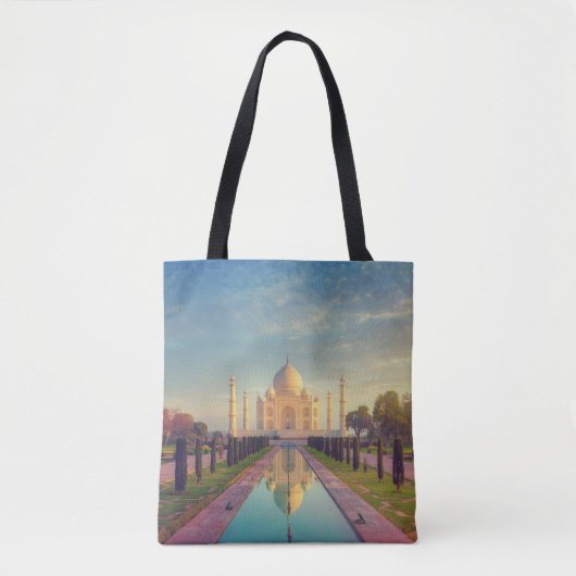 Denkmäler | Taj Mahal Colors Tasche (Vorderseite)