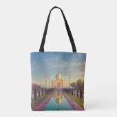 Denkmäler | Taj Mahal Colors Tasche (Rückseite)