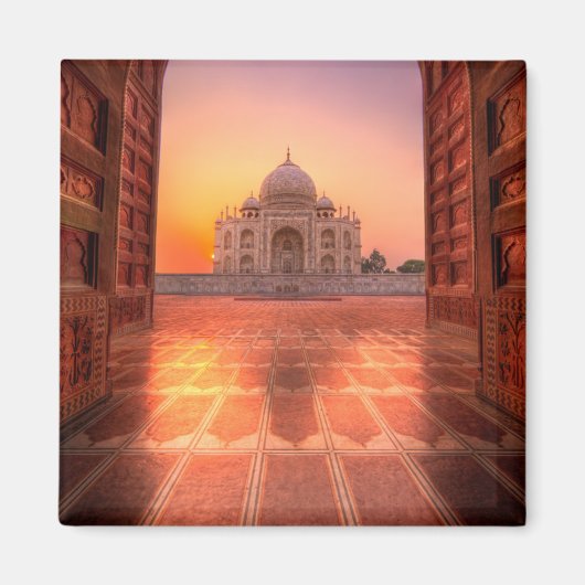 Denkmäler | Taj Mahal, Indien bei Sunset Magnet (Vorne)