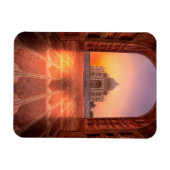 Denkmäler | Taj Mahal, Indien bei Sunset Magnet (Horizontal)