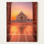 Denkmäler | Taj Mahal, Indien bei Sunset Planer (Rückseite)