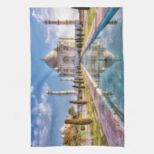 Denkmäler Taj Mahal Sunrise Geschirrtuch (Vertikal)