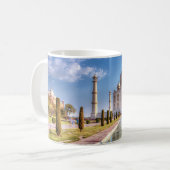 Denkmäler | Taj Mahal Sunrise Kaffeetasse (Vorderseite Links)