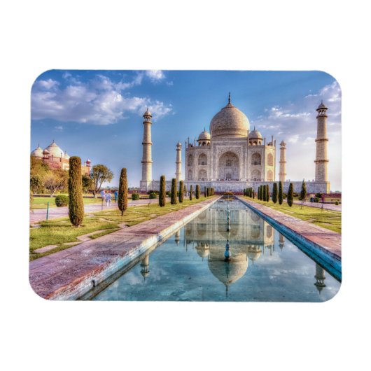Denkmäler | Taj Mahal Sunrise Magnet (Horizontal)