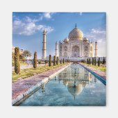 Denkmäler | Taj Mahal Sunrise Magnet (Vorne)