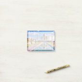 Denkmäler | Taj Mahal Sunrise Post-it Klebezettel (Auf Schreibtisch)