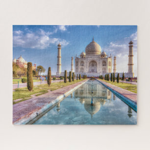 Denkmäler   Taj Mahal Sunrise Puzzle