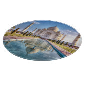 Denkmäler | Taj Mahal Sunrise Schneidebrett (Ecke)