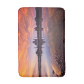 Denkmäler | Taj Mahal Sunset Badematte (Vorderseite Vertikal)