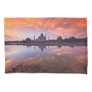 Denkmäler   Taj Mahal Sunset Kissenbezug