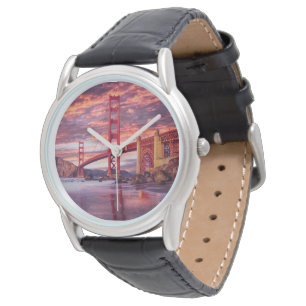 Denkmäler The Golden Gate San Francisco, CA Armbanduhr