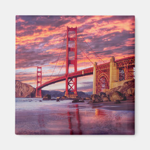 Denkmäler The Golden Gate San Francisco, CA Magnet