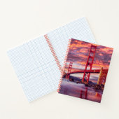 Denkmäler | The Golden Gate San Francisco, CA Notizblock (Innenseite)