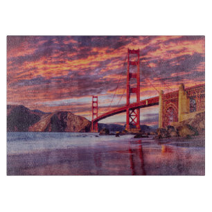 Denkmäler The Golden Gate San Francisco, CA Schneidebrett