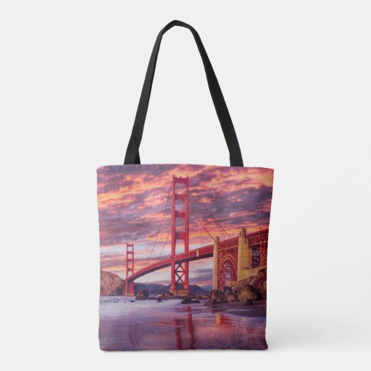Denkmäler | The Golden Gate San Francisco, CA Tasche (Rückseite)