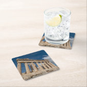 Denkmäler | The Parthenon, Griechenland Rechteckiger Pappuntersetzer (Vor Ort)