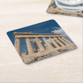 Denkmäler | The Parthenon, Griechenland Rechteckiger Pappuntersetzer (angewinkelt)