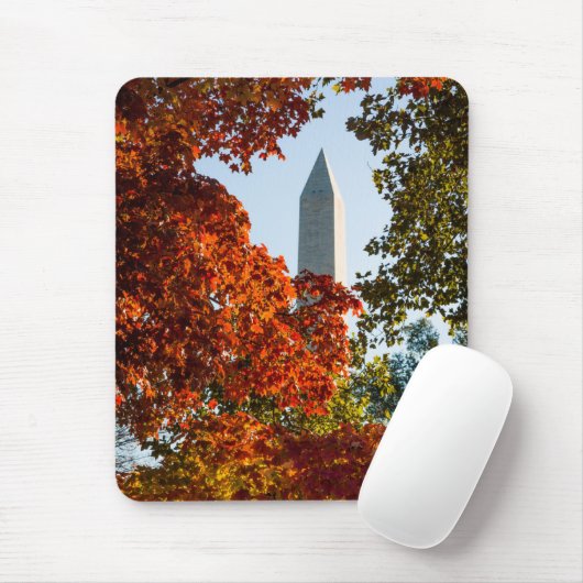 Denkmäler | Washington-Denkmal im Herbst Mousepad (Mit Mouse)