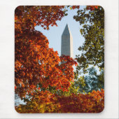 Denkmäler | Washington-Denkmal im Herbst Mousepad (Vorne)