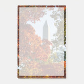 Denkmäler | Washington-Denkmal im Herbst Post-it Klebezettel (Vorderseite)