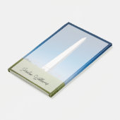 Denkmäler | Washington-Denkmal mit Flaggen Post-it Klebezettel (angewinkelt)