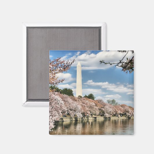 Denkmäler | Washington Memorial Magnet (Vorderseite/Rückseite)