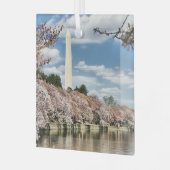 Denkmäler | Washington Memorial Ornament Aus Glas (Vorderseite links)
