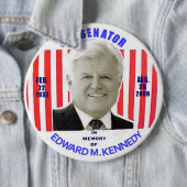 Denkmalknopf Edward M. Kennedy Button (Beispiel)