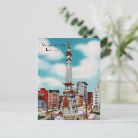 Denkmalkreis Postkarte (Stehend Vorderseite)