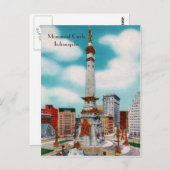 Denkmalkreis Postkarte (Vorne/Hinten)