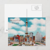 Denkmalkreis Postkarte (Vorne/Hinten)