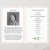 Denkmalprogramm für Folklore, Grün und Rose Flyer (Hinten)