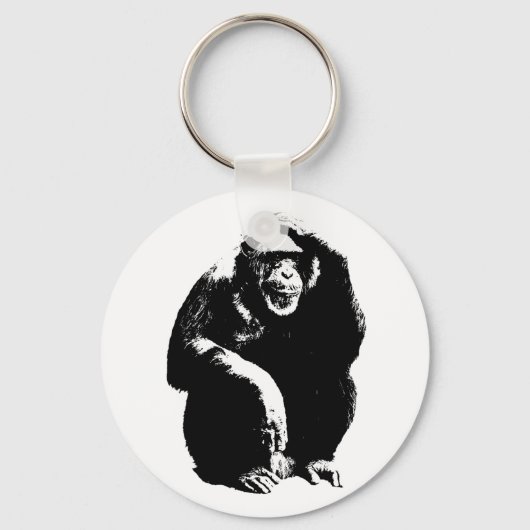 Denkmonkey Schlüsselanhänger (Vorderseite)