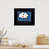 Denkmusik Poster (Küche)