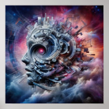 Denknebel - Abstrakte Kunst - Surreal Digital