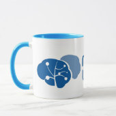 Denkrichtung bearbeitet Kaffee-Tasse Tasse (Links)