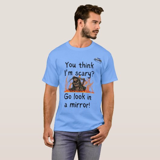 Denkst du, ich bin beängstigender T - Shirt? T-Shirt (Vorne ganz)