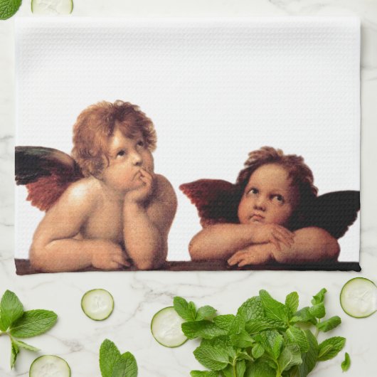 Denkwürdige Engel Handtuch (Gefaltet)