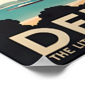 Denmark Art Jutland Print Funen Travel Poster  (Ecke)