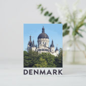 Denmark Castle Postkarte (Stehend Vorderseite)