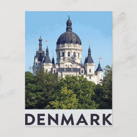 Denmark Castle Postkarte (Vorderseite)