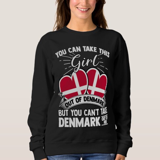 Denmark Copenhagen Children's  Danish Danish Sweatshirt (Vorderseite)