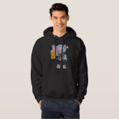 Denmark fan elephant hoodie (Vorne ganz)