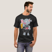 Denmark fan elephant T-Shirt (Vorne ganz)