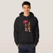 Denmark Fan Mouse Hoodie (Vorne ganz)