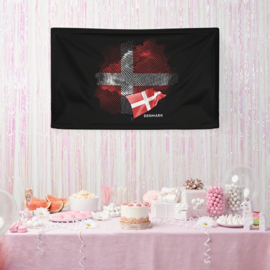 Denmark flag banner (Party)
