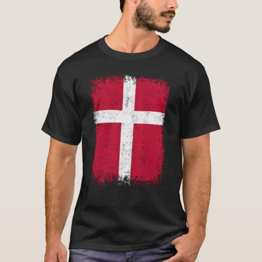 Denmark Flag Denmark Love Denmark T-Shirt (Vorderseite)