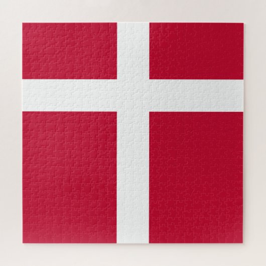 Denmark Flag Puzzle (Horizontal)