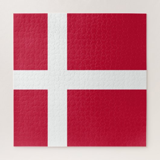 Denmark Flag Puzzle (Vertikal)